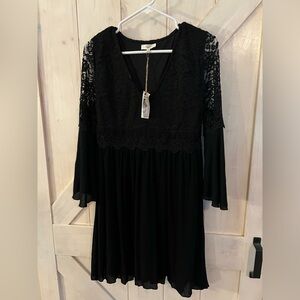 Easel Dress - Lace top NWT!